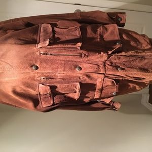 Vintage Timberland Lambskin Coat